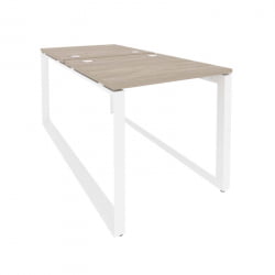 Рабочая станция на О-образном м/к ОНИКС О.МО-Д.РС-2.0.8 Дуб Аттик/Белый / ONIX O.MO-D.RS-2.0.8