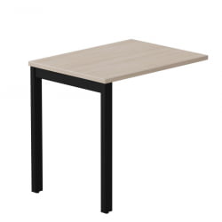 Брифинг-приставка, опоры 45 гр Еверпроф ЕВО 254В2101 Дуб Соната Черный / Everprof EVO