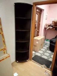 Стеллаж угловой Лидер-Престиж 83.14