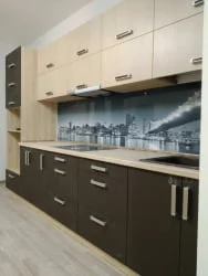 Глянцевый фартук (КОМПОЗИТ) KM 54