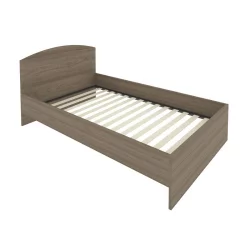 Кровать с ортопедическим основанием и изголовьем LIGHT С-КИ-120 Вяз Благородный