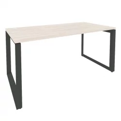 Стол рабочий на О-образном м/к ОНИКС О.МО-СП-4.8 Денвер Светлый/Антрацит / ONIX O.MO-SP-4.8