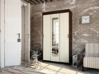 Шкаф-купе Венге/Сосна Лоредо