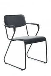 Кресло Никс Плус РCХ ОМКЛ-03Б Черный/Металл Черный / Nix Plus RCH OMKL-03B