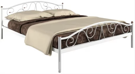 Кровать Ангелина Plus 1600х2000 Белая