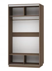 Шкаф-купе коричневый Экспресс Хит Лондон/Ясень шимо тёмный