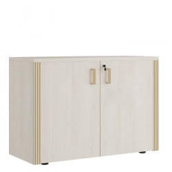 Креденция с декоративными элементами CХГ24340204 дуб шамони светлый / CHG24340204