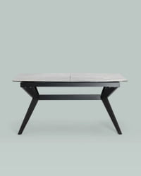 Стол обеденный Аркада раскладной 160-210x90 Керамика темная
