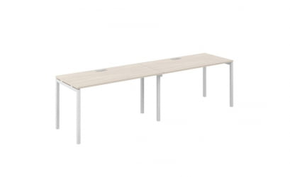 Рабочая станция Сигма СГ.226.ОЛ.44.ВХ Дуб светлый Белый / Sigma SG.226.OL.44.WH