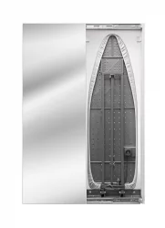 Шкаф со встроенной гладильной доской Iron Slim (левый, купе) Беленый дуб