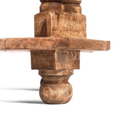 Круглый стол из дерева Бомбей - 1149 палисандр, 45*45*60 см, Natural tinted (натуральный тонированный)