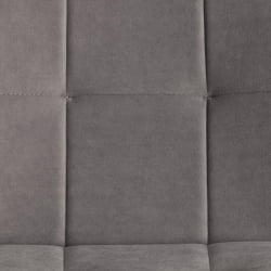 Барный стул Bari/Бари велюр, серый, 29, 45х56х110 см