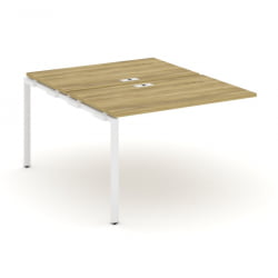 Двойной наборный элемент рабочей станции CОНCЕПТ CН.ДНРС-002 Дуб Винченцо Белый / CONCEPT CN.DNRS-002