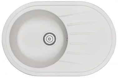 Кухонная мойка STANDART 7601 Белый