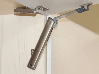 Шкаф над вытяжкой (с системой плавного закрывания) Графит 74.14.1 Сосна Астрид /Ваниль