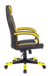 Геймерское кресло Zombie GAME 17 Черный-желтый