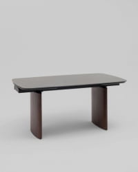 Стол обеденный Астарта раскладной 160-240х90 см керамика темная