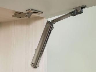 Антресоль (с системой плавного закрывания) Графит 74.100 Сосна Астрид /Ваниль