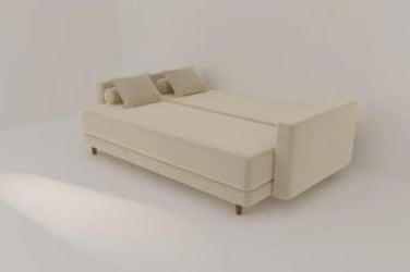 Диван прямой Санднес (Berhouse) Цвет фасада: Левис 02 велюр; Тип: Прямой; Материал фасада: Металл/Велюр