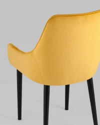 Стул Джоан велюр Оранжевый