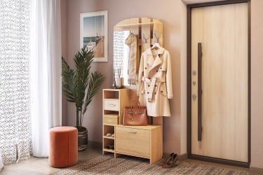 Пуф Рони 2 PM-001.2 персик (велюр)