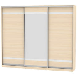 Шкаф-купе B-220х270х60-2(ДМ-D9D10D9)