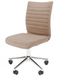Офисное кресло CХАИРМАН 033 велюр Бежевый / CHAIRMAN