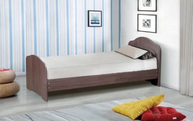 Кровать на уголках №1 900*1900 Дуб молочный