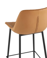 Стул барный Арч экокожа коричневый / Arch
