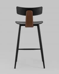 Стул полубарный ANT (Б) пластиковый Черный