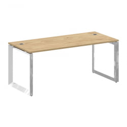 Стол рабочий руководителя на О-образном м/к ONIX DIRECT LUX M-O.MO-SRR-5.8 Тиквуд светлый