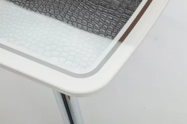 Стол обеденный Чикаго КЗ(6191) крем,крокодил коричневый