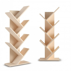 Стеллаж для дома Акцент СК-9 (9 полок) Дуб молочный