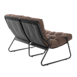 Диван прямой Ерго/Эрго рогожка, коричневый, 3М7-147 / Ergo/Эрго