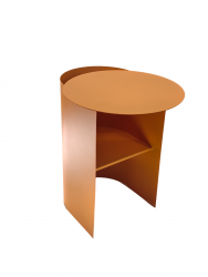 Журнальный столик Флоире металл оранжевый / Floire