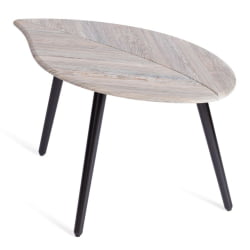 Журнальный стол РИММИНИ мдф, 77х78х50,4 см, скания темный/черный / RIMMINI