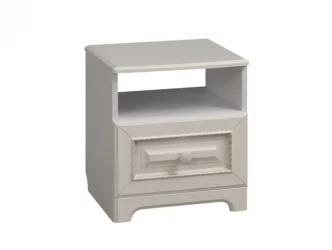 Тумба прикроватная Белла модуль 05 белый/джелато софт