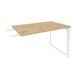 Брифинг-приставка на О-образном м/к ONIX O.MO-BR-11 Тиквуд Светлый/Белый