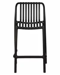 Стул полубарный ДОБРИН CХЛОЕ Черный / DOBRIN CHLOE