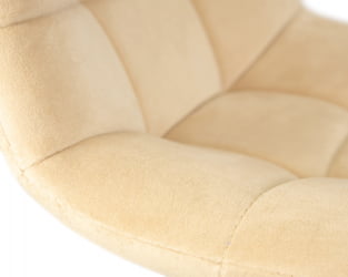 Стул барный ДОБРИН ТАИЛОР (бежевый велюр (МДЖ9-10)) 2 шт / DOBRIN TAILOR (MJ9-10))