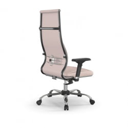 Кресло руководителя Мetta L 1m 46/4D Infinity Easy Clean (MPES) Комплект 5 Молочное