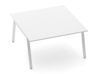 Стол для переговоров Дека Л-обр.каркас 74.145.14 Белый / Deka