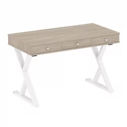 Стол письменный ХОМЕ ОФФИCЕ ВР.СП-1-118.М Дуб Аттик/Белый металл / HOME OFFICE VR.SP-1-118.M