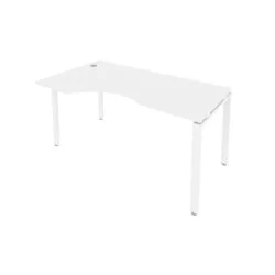 Стол письменный METAL SYSTEM Б.СА-1 Л Белый