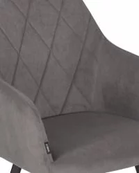 Стул обеденный DOBRIN ROBY велюр Catania Chocolate