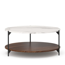 Стол журнальный 800 Вилена ЛД 138.170.000 Орех/Монте Белый