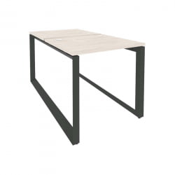 Рабочая станция на О-образном м/к ОНИКС О.МО-Д.РС-2.0.7 Денвер Светлый/Антрацит / ONIX O.MO-D.RS-2.0.7