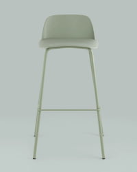 Стул барный Mist (Б) Серо-зеленый