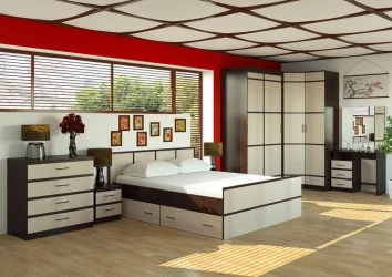 Шкаф угловой Сакура 08