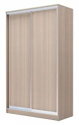Двустворчатый гардеробный шкаф Хит-23-12-11 Ясень шимо светлый